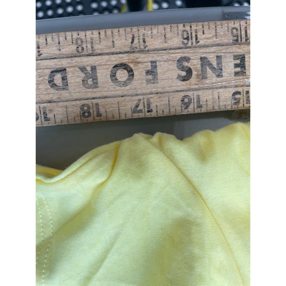 Bella Canvas 1889 Crewneck Short Sleeve T-Shirt Womens S Yellow Cotton Blend NEW - Picture 3 of 7